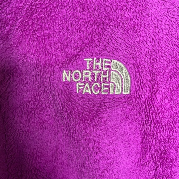 The North Face Vintage Fleece Full Zip Women's Jacket Sz Small Magenta! - Picture 3 of 9